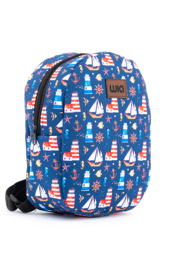Wia Eğlenceli Baskı Tek Bölmeli Kreş Çanta - 125