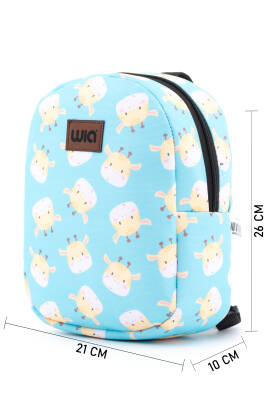 Wia Eğlenceli Baskı Tek Bölmeli Kreş Çanta - 249
