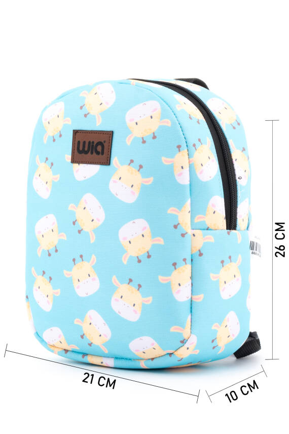 Wia Eğlenceli Baskı Tek Bölmeli Kreş Çanta - 249