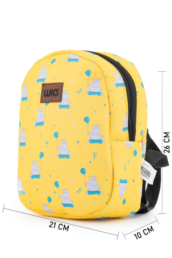 Wia Eğlenceli Baskı Tek Bölmeli Kreş Çanta - 260