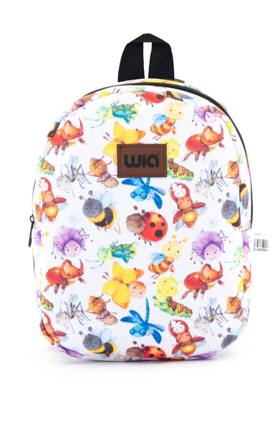 Wia Eğlenceli Baskı Tek Bölmeli Kreş Çanta - 261