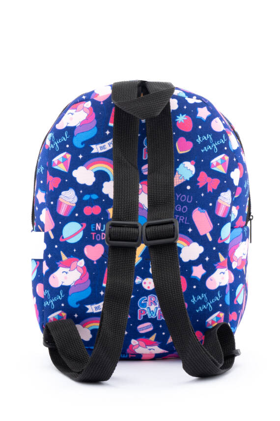 Wia Eğlenceli Baskı Tek Bölmeli Kreş Çanta - 238