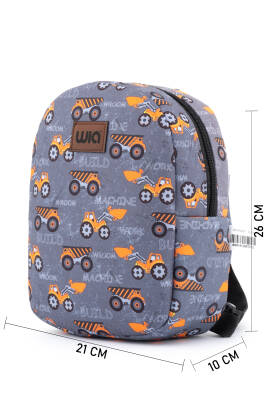 Wia Eğlenceli Baskı Tek Bölmeli Kreş Çanta - 219