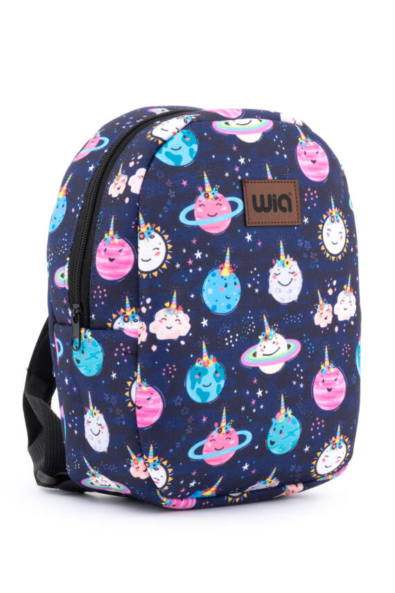 Wia Eğlenceli Baskı Tek Bölmeli Kreş Çanta - 216