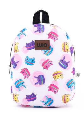 Wia Eğlenceli Baskı Tek Bölmeli Kreş Çanta - 213