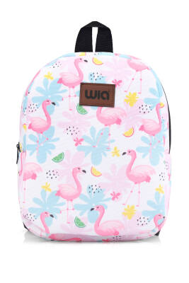 Wia Eğlenceli Baskı Tek Bölmeli Kreş Çanta - 202