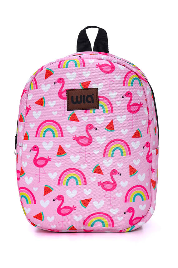 Wia Eğlenceli Baskı Tek Bölmeli Kreş Çanta - 180