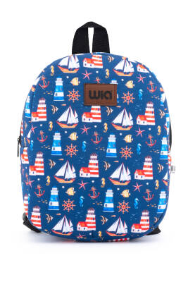 Wia Eğlenceli Baskı Tek Bölmeli Kreş Çanta - 143