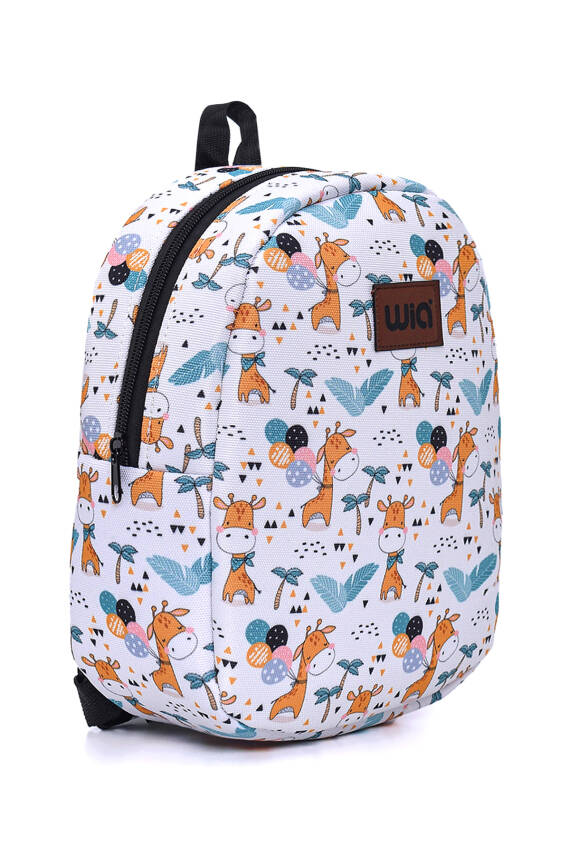 Wia Eğlenceli Baskı Tek Bölmeli Kreş Çanta - 3