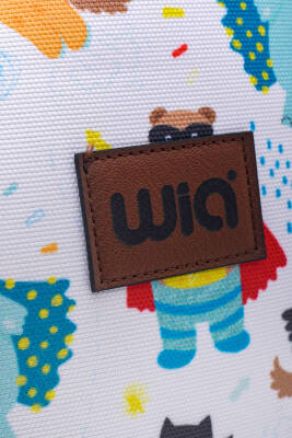 Wia Eğlenceli Baskı Tek Bölmeli Kreş Çanta - 9