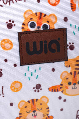 Wia Eğlenceli Baskı Tek Bölmeli Kreş Çanta - 17