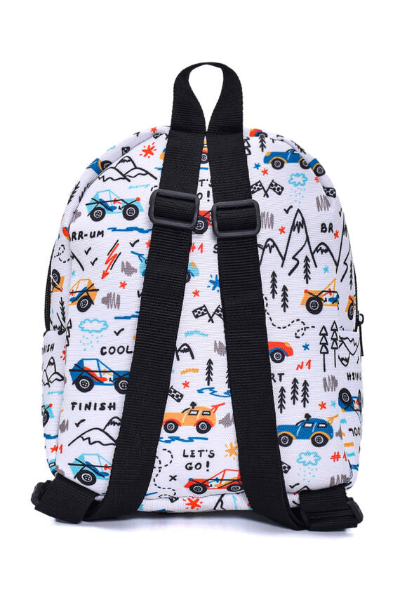 Wia Eğlenceli Baskı Tek Bölmeli Kreş Çanta - 20