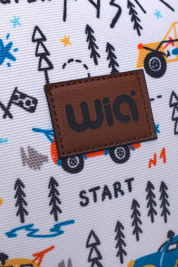 Wia Eğlenceli Baskı Tek Bölmeli Kreş Çanta - 21