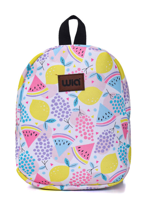 Wia Eğlenceli Baskı Tek Bölmeli Kreş Çanta - 54