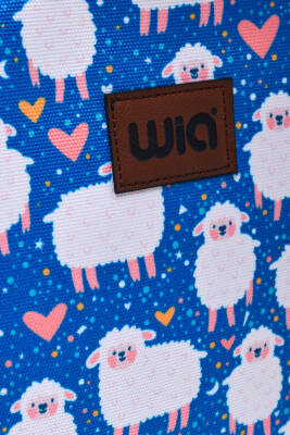 Wia Eğlenceli Baskı Tek Bölmeli Kreş Çanta - 72