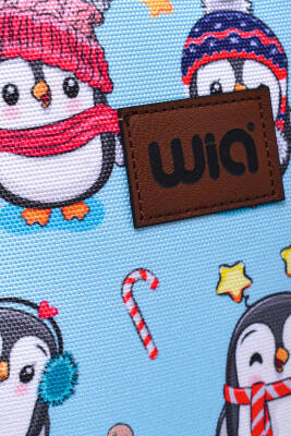 Wia Eğlenceli Baskı Tek Bölmeli Kreş Çanta - 81