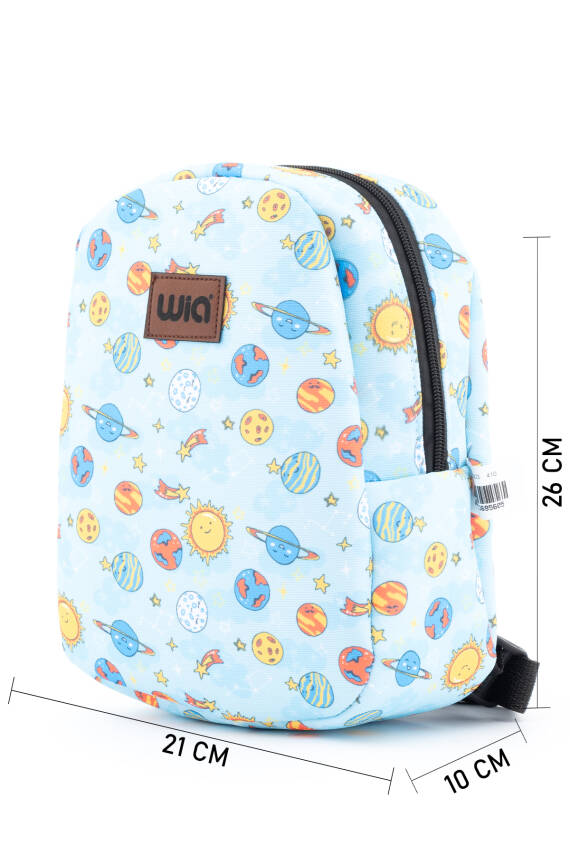 Wia Eğlenceli Baskı Tek Bölmeli Kreş Çanta - 99