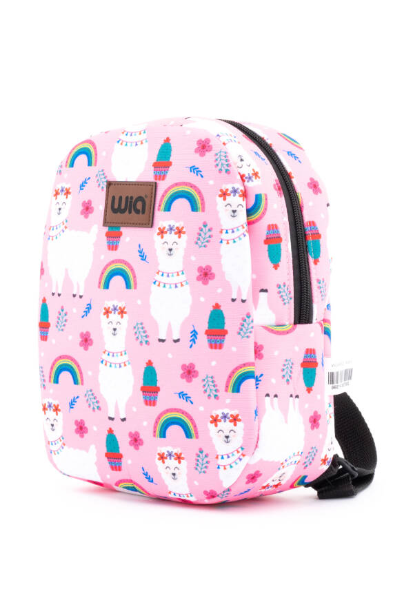 Wia Eğlenceli Baskı Tek Bölmeli Kreş Çanta - 102