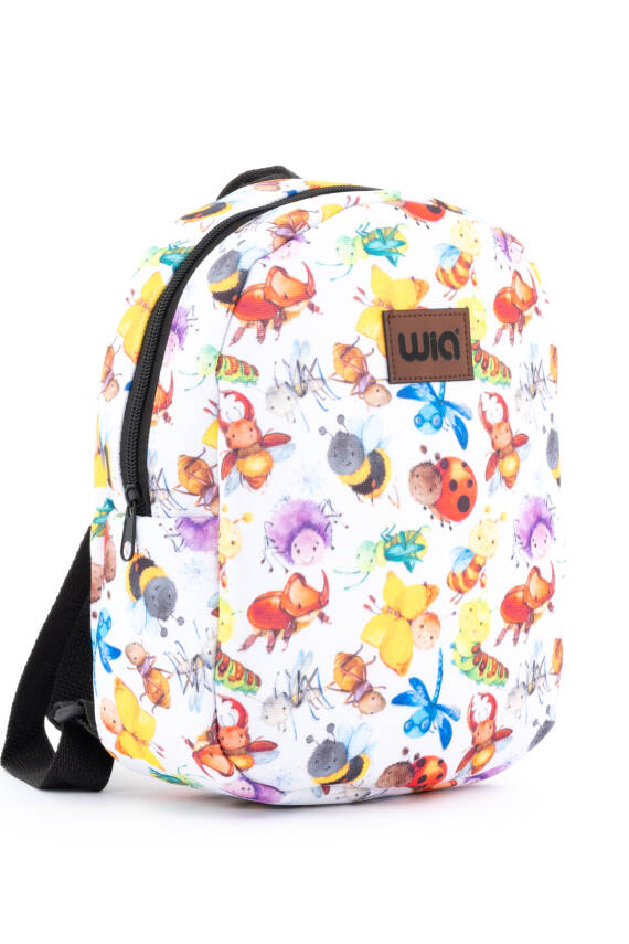 Wia Eğlenceli Baskı Tek Bölmeli Kreş Çanta - 252