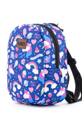 Wia Eğlenceli Baskı Tek Bölmeli Kreş Çanta - 244