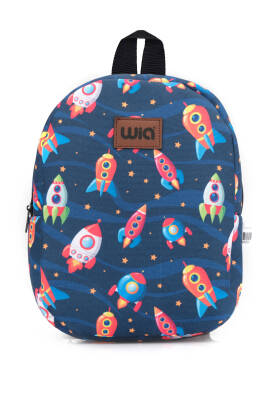 Wia Eğlenceli Baskı Tek Bölmeli Kreş Çanta - 197