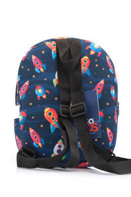 Wia Eğlenceli Baskı Tek Bölmeli Kreş Çanta - 200