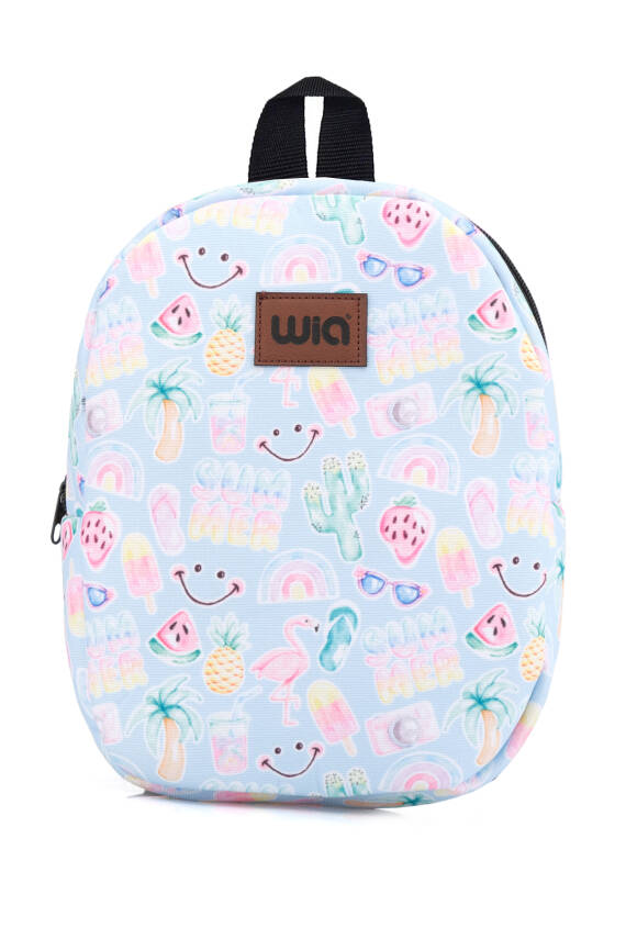 Wia Eğlenceli Baskı Tek Bölmeli Kreş Çanta - 198