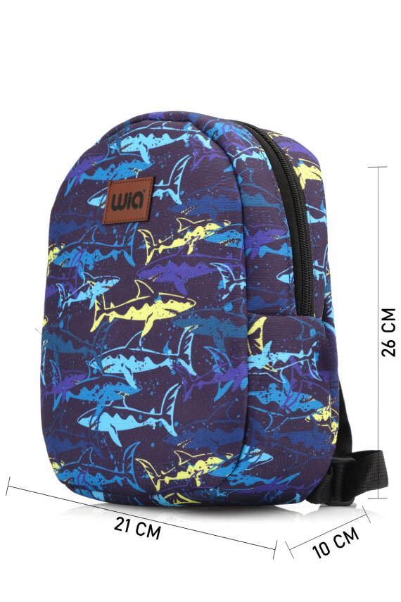 Wia Eğlenceli Baskı Tek Bölmeli Kreş Çanta - 177