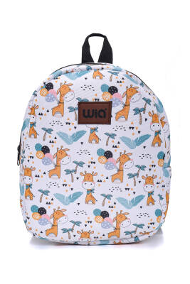 Wia Eğlenceli Baskı Tek Bölmeli Kreş Çanta - 165
