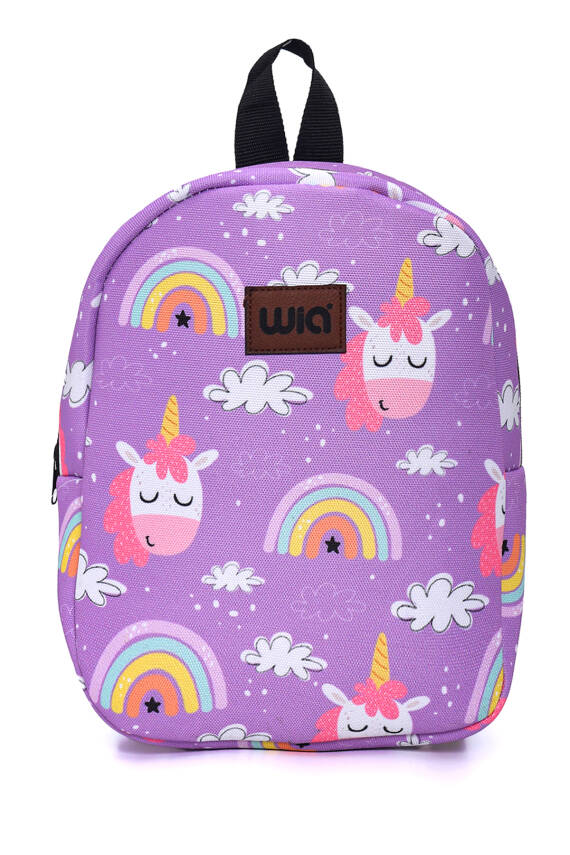 Wia Eğlenceli Baskı Tek Bölmeli Kreş Çanta - 158