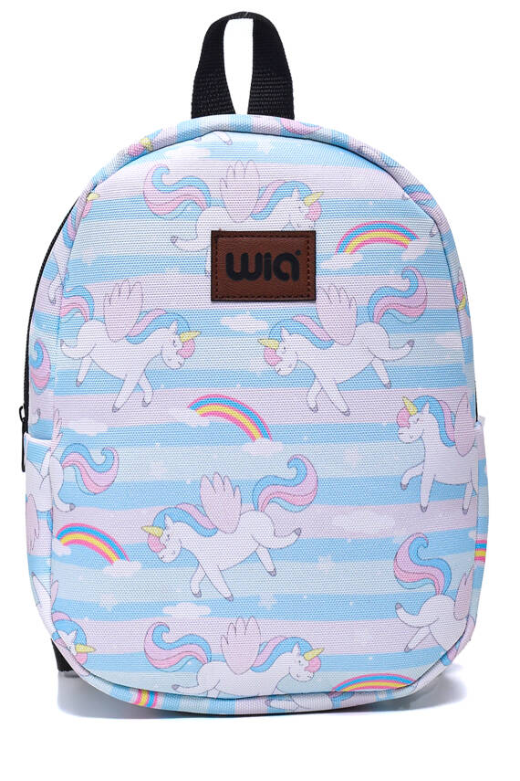 Wia Eğlenceli Baskı Tek Bölmeli Kreş Çanta - 155