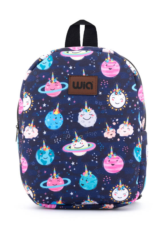 Wia Eğlenceli Baskı Tek Bölmeli Kreş Çanta - 176