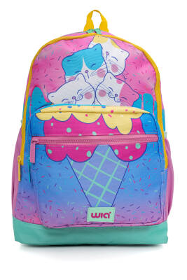 Wia Ice Cream With Cats Kız Çocuk 3'lü Okul Çanta Seti - 3