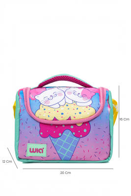 Wia Ice Cream With Cats Kız Çocuk 3'lü Okul Çanta Seti - 6