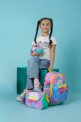 Wia Ice Cream With Cats Kız Çocuk 3'lü Okul Çanta Seti - 7