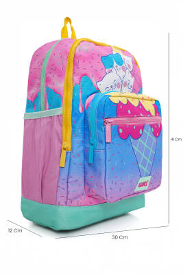 Wia Ice Cream With Cats Kız Çocuk 3'lü Okul Çanta Seti - Wia