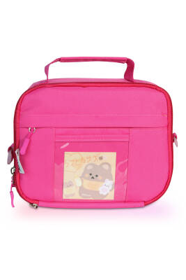 Wia Kawaii Kore Tarzı Ayıcıklı İlkokul ve Beslenme Çantası - 32