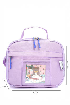 Wia Kawaii Kore Tarzı Ayıcıklı İlkokul ve Beslenme Çantası - 46