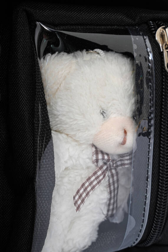 Wia Kawaii Kore Tarzı Ayıcıklı İlkokul ve Beslenme Çantası - 8