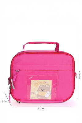 Wia Kawaii Kore Tarzı Ayıcıklı İlkokul ve Beslenme Çantası - 42