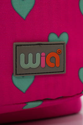 Wia Kids Kalp Desenli 4 Bölmeli İlkokul Çantası - 11