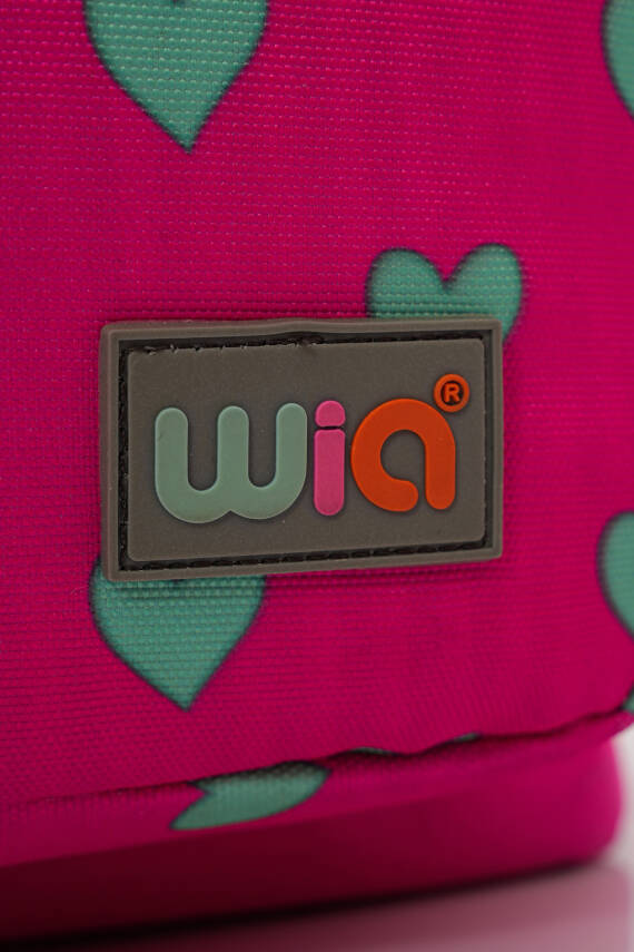 Wia Kids Kalp Desenli 4 Bölmeli İlkokul Çantası - 11