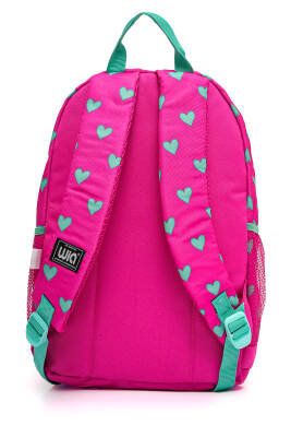 Wia Kids Kalp Desenli 4 Bölmeli İlkokul Çantası - Wia