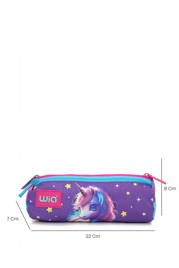 Wia Kız Çocuk Unicorn Desenli 3'lü Okul Çanta Seti - 8