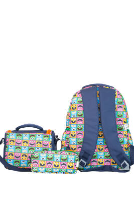 Wia Monster Erkek Çocuk Çanta Seti - Wia