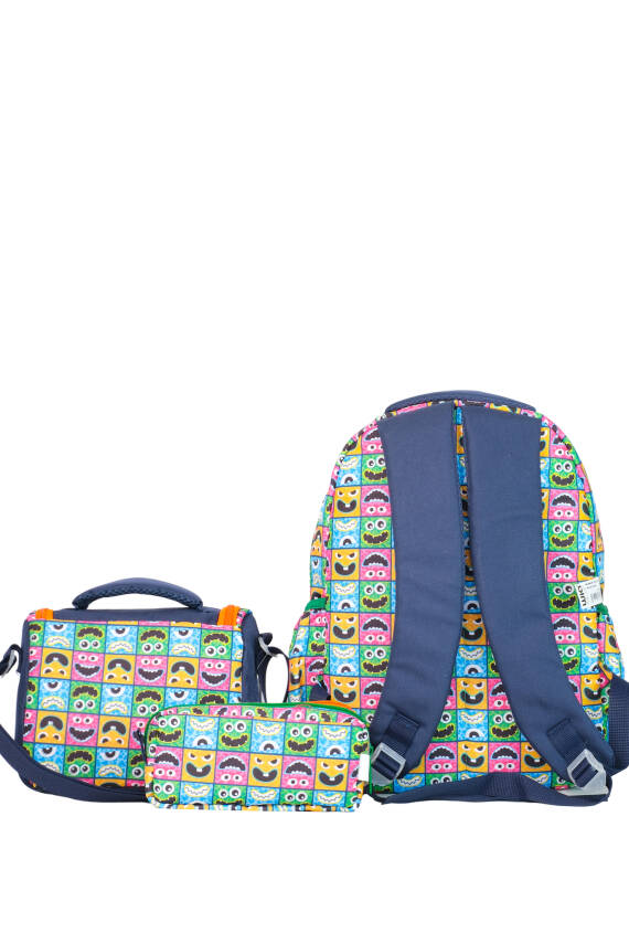 Wia Monster Erkek Çocuk Çanta Seti - 4