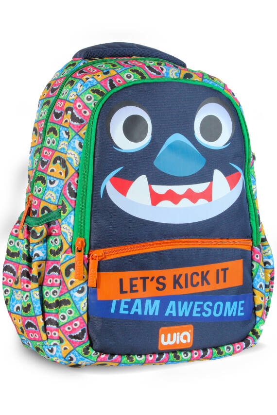 Wia Monster Erkek Çocuk İlkokul Çantası - 3