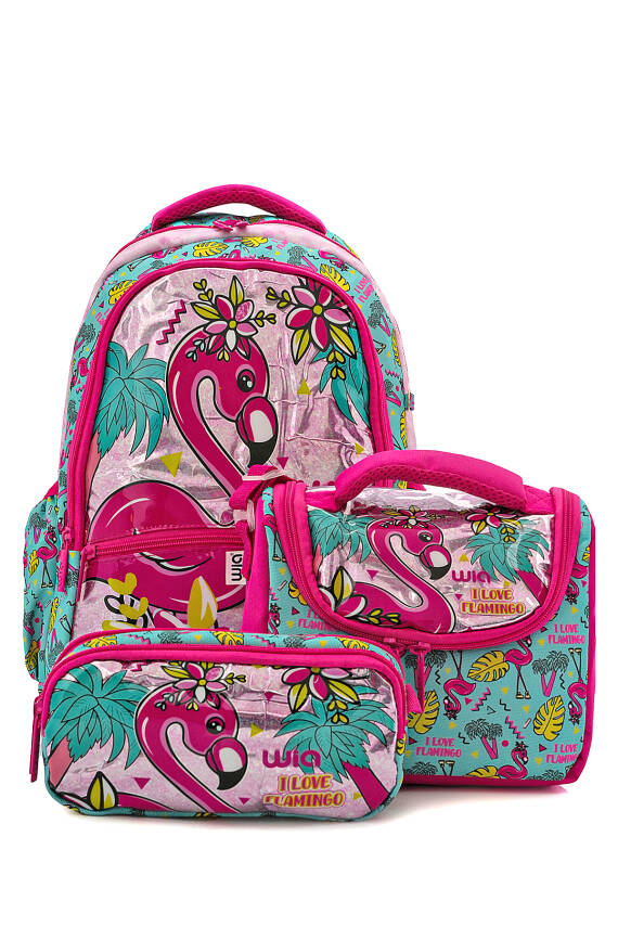Wia Palm Flamingo Kız Çocuk Okul Seti - 2