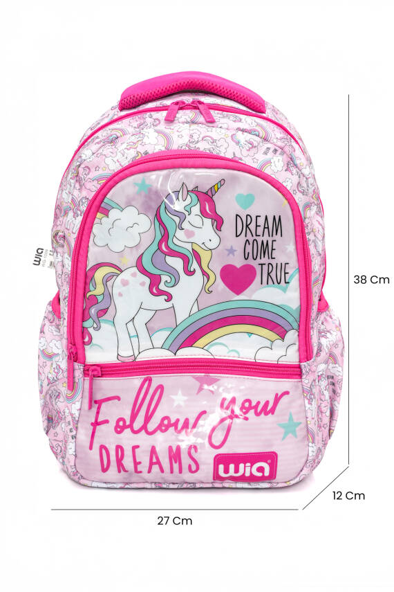 Wia Soft Unicorn Kız Çocuk İlkokul Çantası - 1
