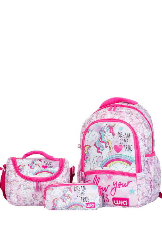 Wia Soft Unicorn Kız Çocuk Okul Seti - 2